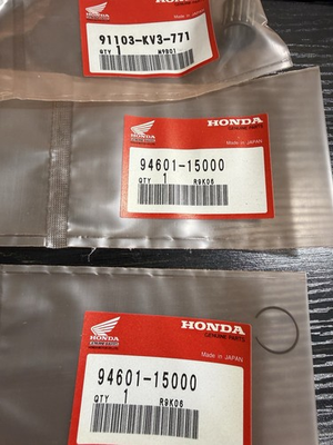 #ad #ad OEM Honda Engine Piston Ring Gasket Bearing Lot New Old Stock KZ4 KV3 $249.00