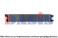 AKS Dasis NiedertemperaturküHler, LadeluftküHler 480084N FüR Audi