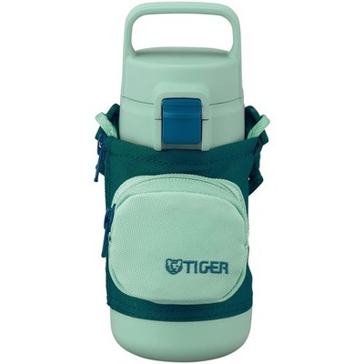 Tiger Thermos Trinkflasche 350 ml Mint Green mit Mehrfachtaschen Handspülung