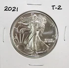 2021 Type-2  American Silver Eagle 1 oz. BU #SC
