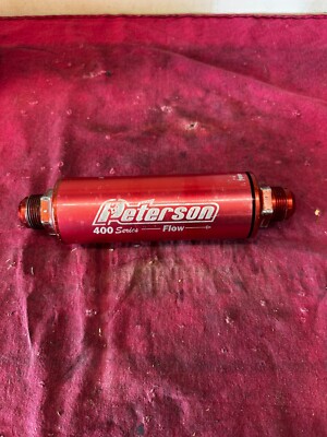 Peterson Fluid Systems Inline Oil Filter 3276