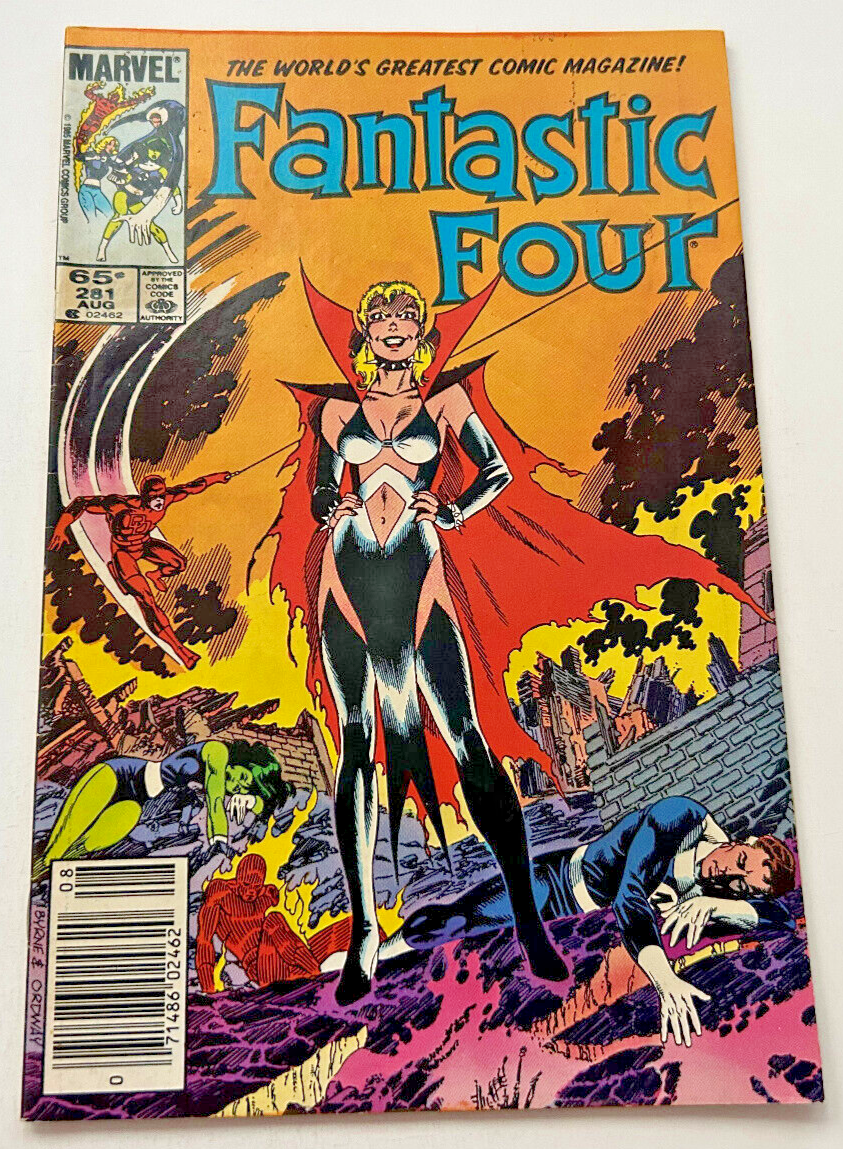 Fantastic Four #281 Newsstand Variant Marvel Comic Book FF John