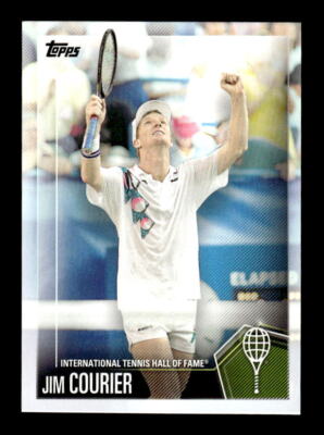 2019 Topps International Tennis Hall of Fame #17 Jim Courier - NM-MT