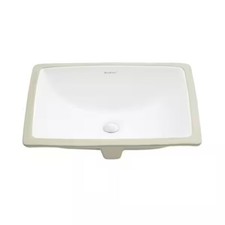 Swiss Madison SM-UM624 Plaisir 18  Rectangular Undermount - White