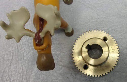 Meyn Z=52 / M=1 / Topic Gear Bore 5/8" Keyed 3/16" 52 Teeth Lot of 3 - Picture 3 of 7