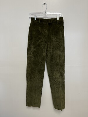 Vintage Babe Didrikson Green Corduroy Pants Size 4