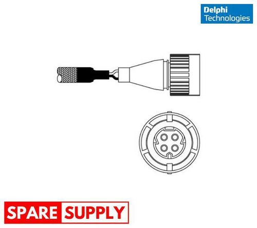 LAMBDA SENSOR FOR BMW DELPHI ES10984-12B1 - Picture 2 of 7