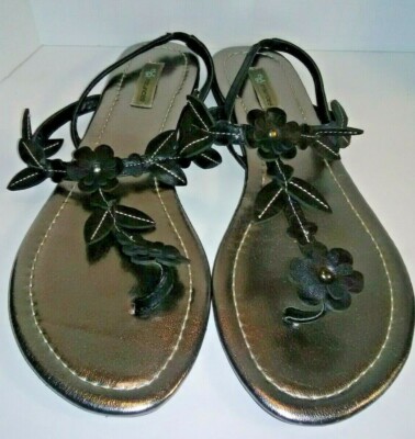 Maurices Size 10 Sandals Low Heel Womens Summer Shoes