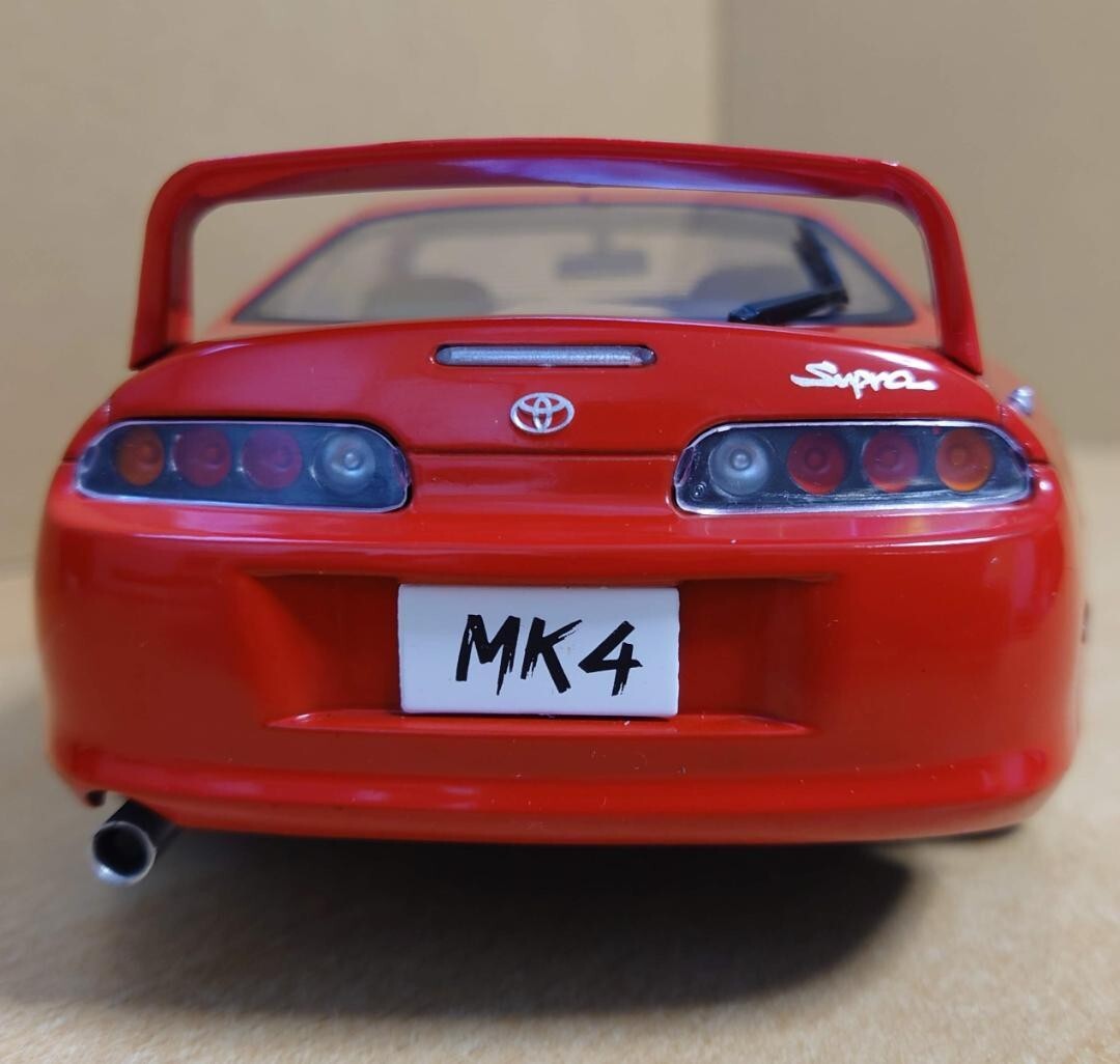 JDM MODEL CAR 118 TOYOTA SUPRA JZA80 JDM Legendary Sports DIECAST CAR