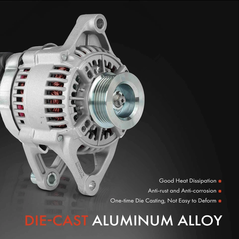 Alternador para Dodge Intrepid Chrysler Concorde Plymouth 90A CW polea de 6 ranuras Foto 4 de 4