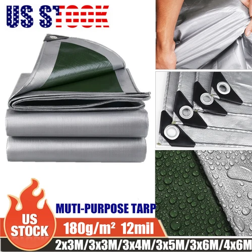 Robuste Poly Plane Plane Boot Zelt Wasserdicht Outdoor Überdachung Schatten Abdeckung