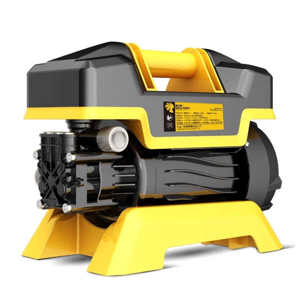 Portable 220V High Pressure Car Wash Water Gun Brush Pump