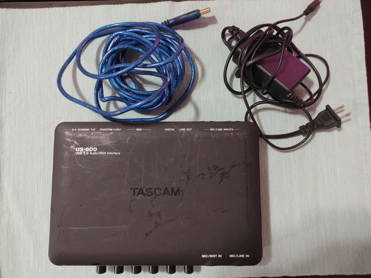 TASCAM US-600 USBオーディオインターフェース 【公式通販】