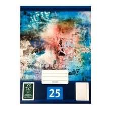 3 Schulhefte Din A4 16 Blatt liniert m. Rand lineatur 25 nachhaltiges FSC Papier