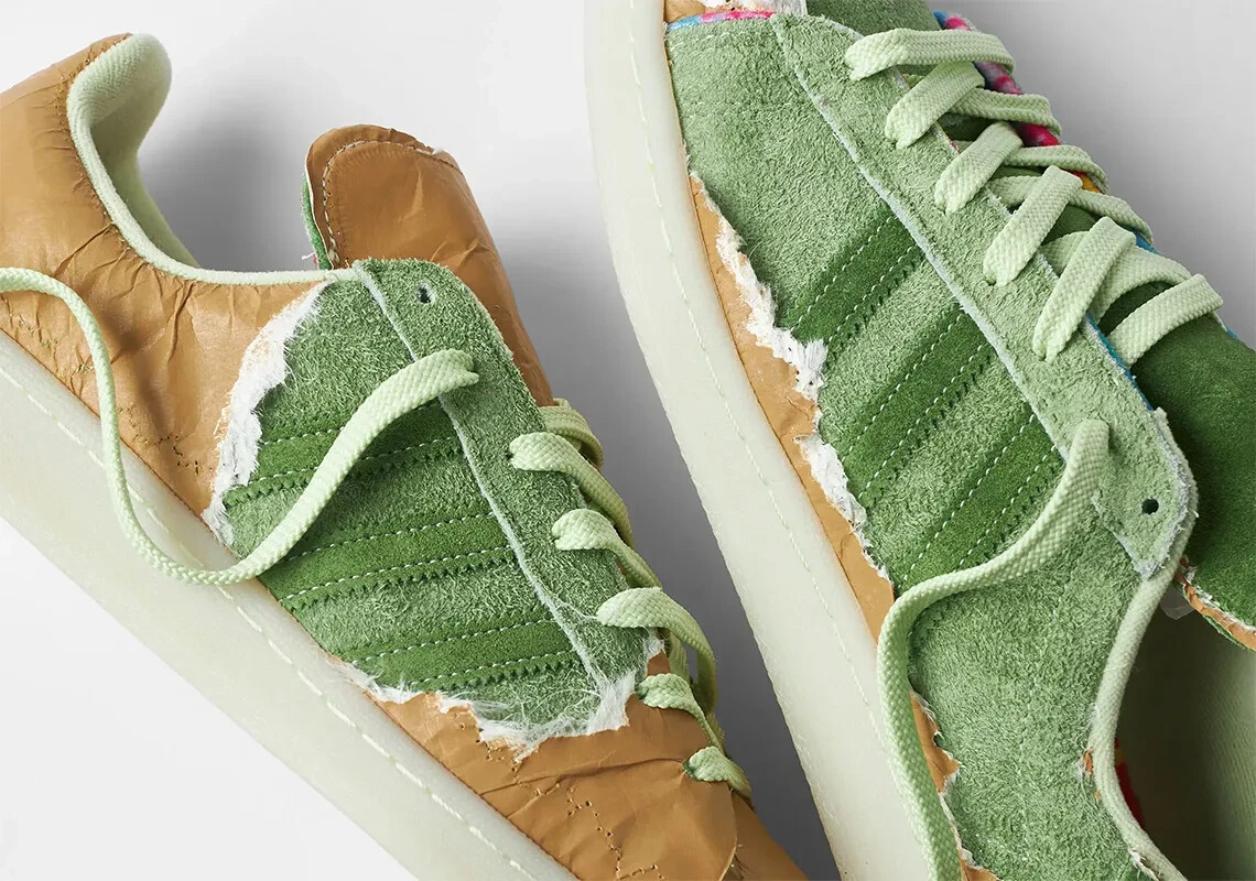 靴 adidas Campus 80's \"Croptober 420\" adidas Campus 80's Croptober 420 H03540 Green Men's US5-14