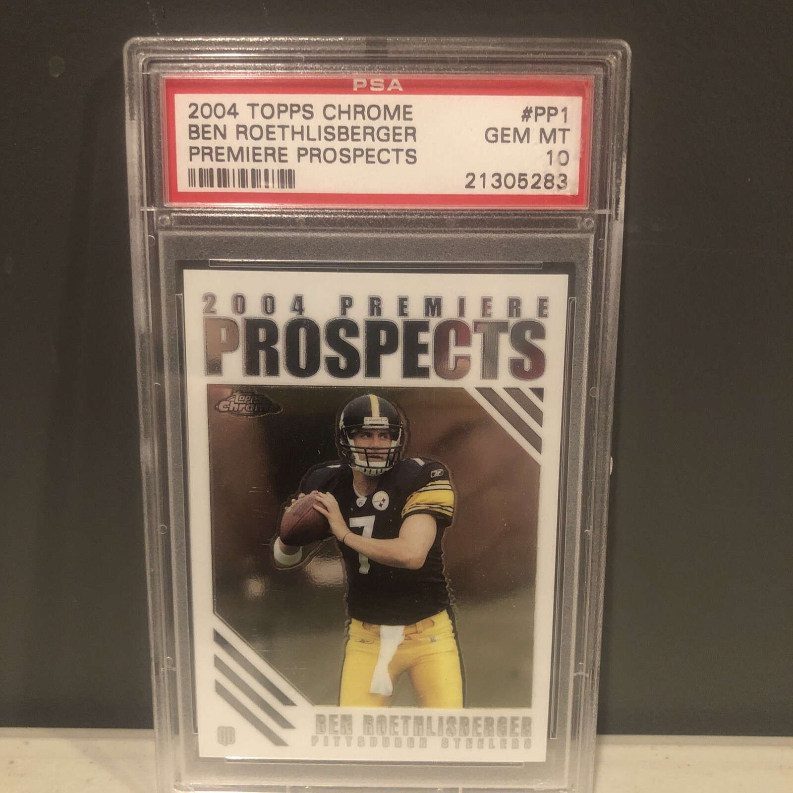 Ben Roethlisberger Topps Chrome Premiere Prospects #PP1 Premiere Prospects-Ref.