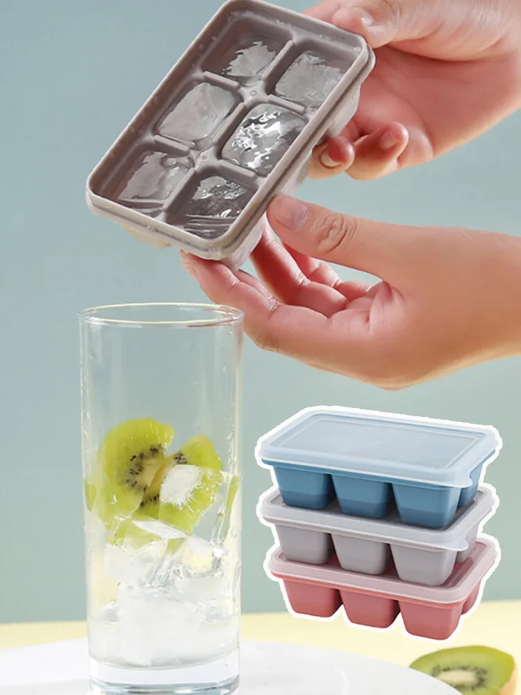 Ice Cube Maker Molds 6 Grids Mini Small Trays Silicone Bar Whiskey  Cocktails New