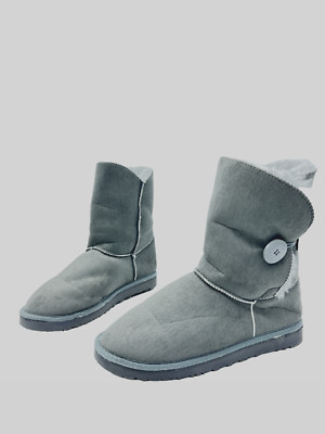 UGG Bailey Button II Botas Bajas Marrón Para Mujeres T.40 US.8 UK.7