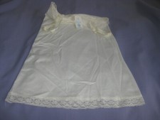 Vintage Sheer Full Slip Dress Nylon Antron  USA ILGWU Girls Fashions 8
