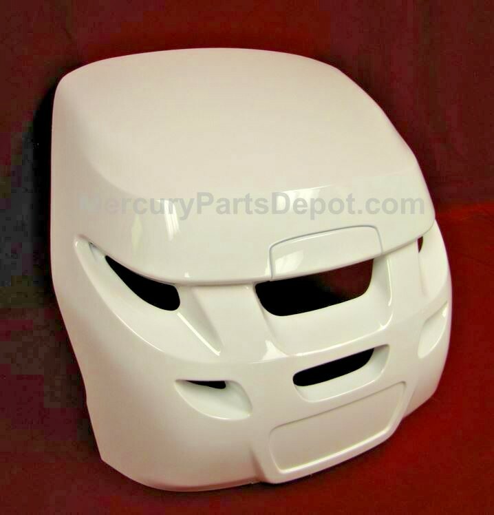 Mercury OEM Verado Top Cowling Air Dam Cap Part# 8M0090474 Mercury OEM Verado Top Cowling Air Dam Cap Part# 8M0090474