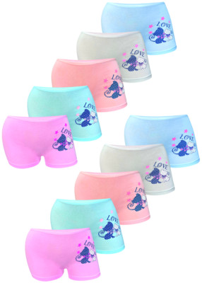 10 Mädchen Pantys Hipster Baumwolle Slips Unterhosen Kinder Unterwäsche Panties
