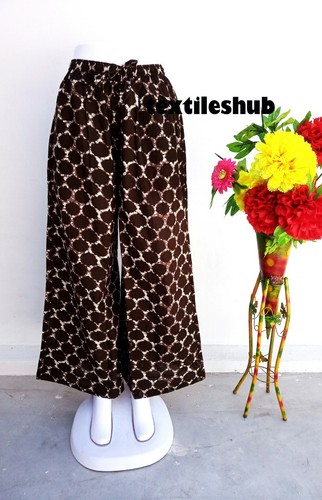 Pantalon Palazzo Femme Imprimé - Confortable, Taille élastique, Pour Maison, Yoga, Décontracté - 12