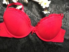    reggiseno imbottito con ferretto taglia YAMAMaY it 4b us 36b eu 80b rosso 