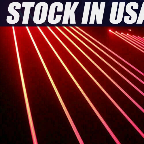 DJ laser Light 8 Eyes RedBeam Bar Moving Head Stage Lazer Lighting Disco Club - Image 2 of 4