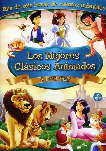 Los Mejores Clásicos Animados (The Best of Animated Classics) Spanish Audio  DVD