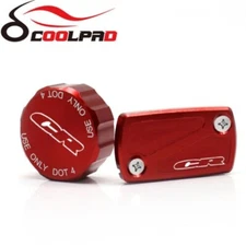 Front Rear Brake Reservoir Fluid Cover Cap FOR HONDA CR80R/85R CR125R/250R/500R