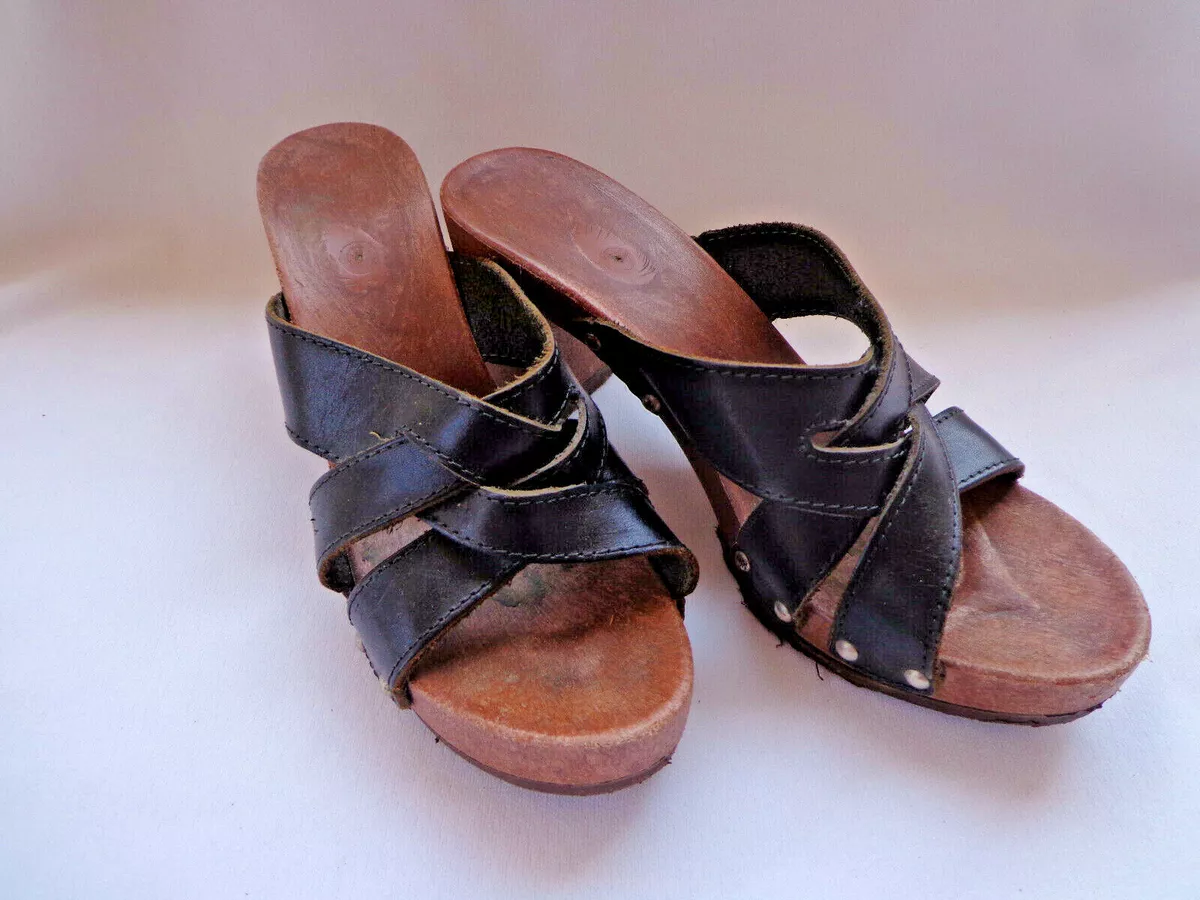 Candies wooden heels sale