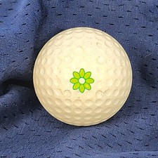 Vintage Royal Daisy golf ball Made in U.S.A. Uniroyal Green Collectible