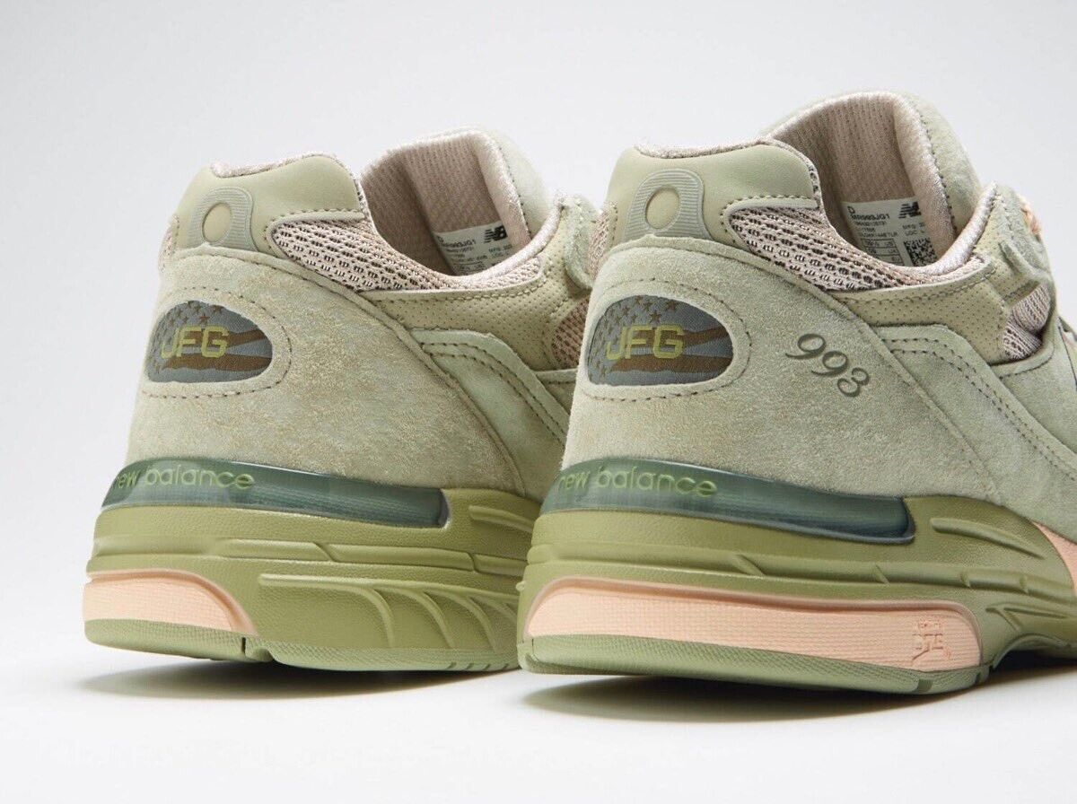 New Balance 993 x Joe Freshgoods JFG Performance Art Sage New Balance 993 x Joe Freshgoods JFG Performance Art Sage