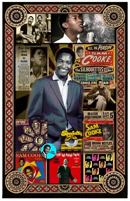 Sam Cooke Tribute poster - 11x17