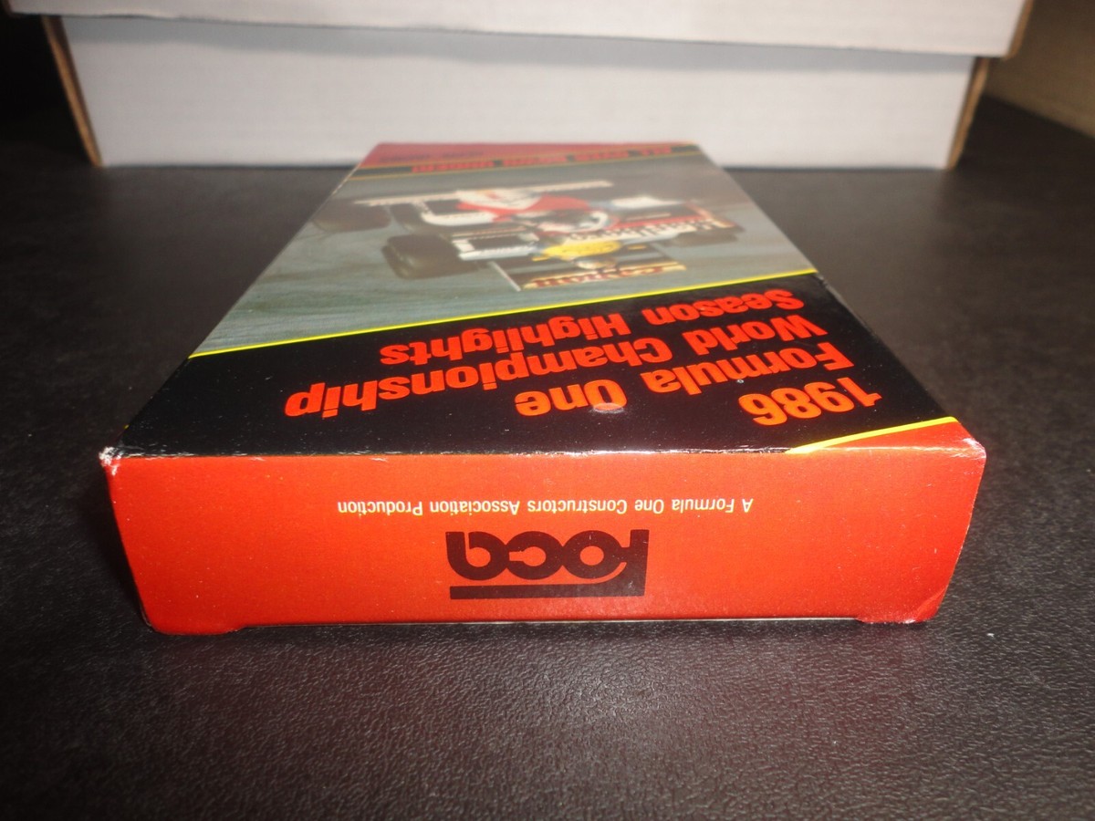 F1 1986 総集編　VHS 英語版 1986年 F1 総集編 VHS 英語版 - メルカリ