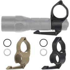 Tactical Flashlight Adapter Portable Fixator for Handheld Flashlights Compatible