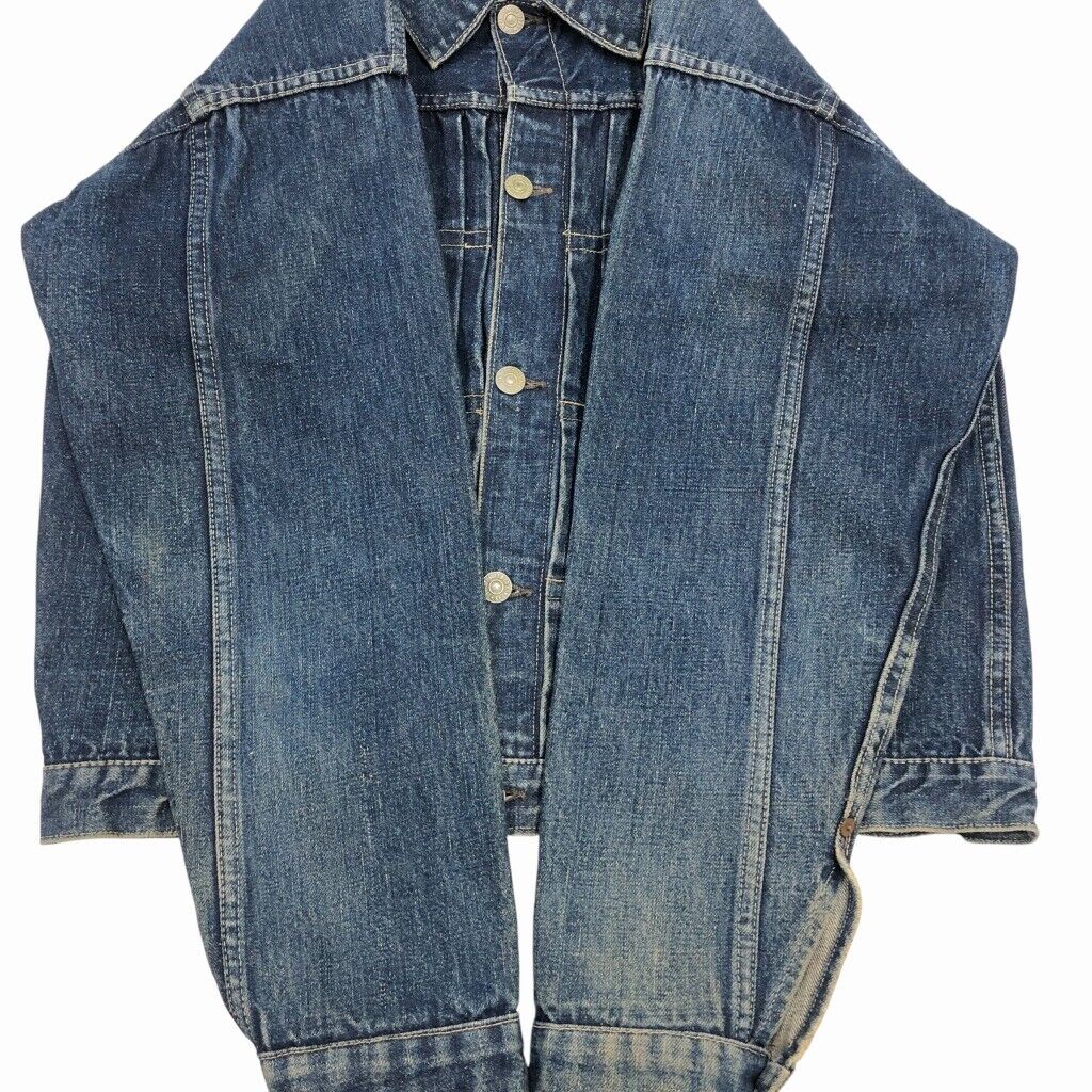 Levi's 506XX Denim Jacket 50s Vtg One-Sided Tab Pin-Stitched Levi's 506XX Denim Jacket 50s Vtg One-Sided Tab Pin-Stitched