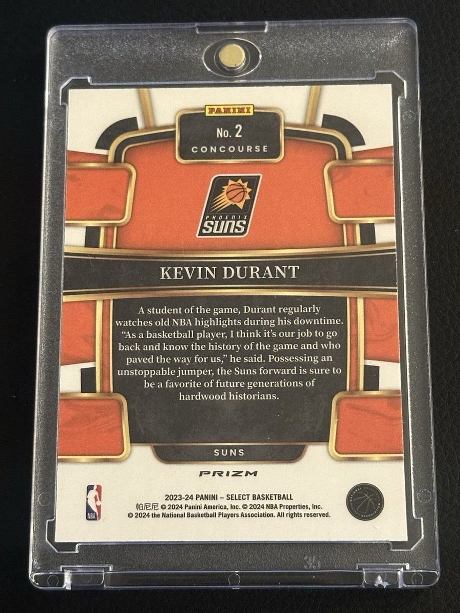 2023-24 Select Kevin Durant Concourse Tiger Prizm! 🐅🐅🐅 SP