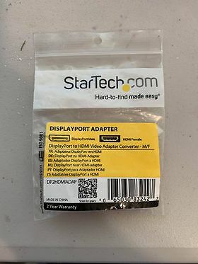 Startech.com Dp2hdmiadap Displayport To Hdmi Video Adapter Converter - M/f (B8)