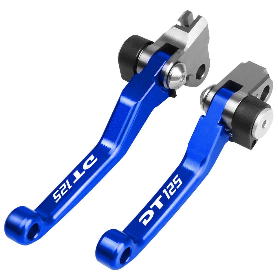 Motorrad CNC Schwenk Brems- & Kupplungshebel für Yamaha DT125 DT 125 1987-2005 - Bild 2 von 4