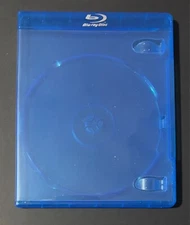 1 Disc Single Blu-Ray DVD Case - 12 MM standard size - Premium - Silver Logo