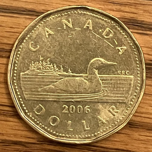 2006 RCM LOGO Canada $1 one dollar loonie coin **75% off combined shipping**