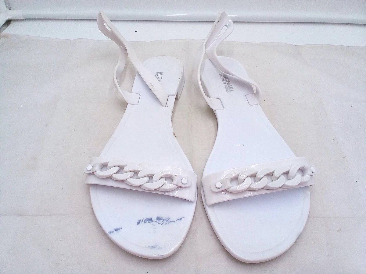 MICHAEL BY MICHAEL KORS White sandals Women Size 7M US nice fashionable