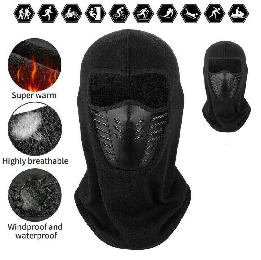 Winter Balaclava Face Mask Cold Weather Windproof Fleece Ski Ninja Mask Soft USA