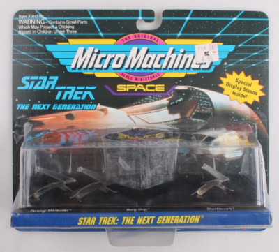 NEW Micro Machines Space Star Trek The Next Generation Collection #4 1993 6582