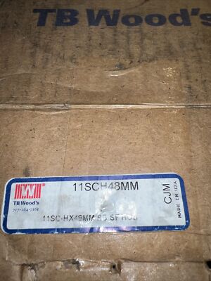 TB WOODS 11SCH FLEX SHAFT COUPLING SPACER HUB, FOR TYPE SC BTS FLANGES 48mm