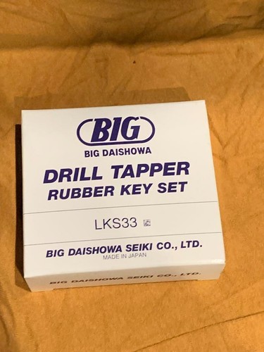 Tapper Key Set BIG DAISHOWA LKS33 DRILL TAPPER RUBBER KEY SET | eBay