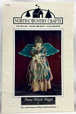 1995 North Country Crafts Sewing Pattern 101 Anne Marie Angel 24" Vintage 13539