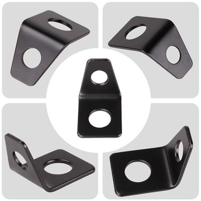 4PCS Seat Belt Mounting 90 Degree L-Bracket For 2 3 4 5 Point Racing Harness *rr