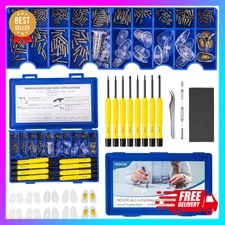 Upgraded All-In-One Magnetic Eyeglass Repair Tool Kit with Screws Fixing Kit NEW